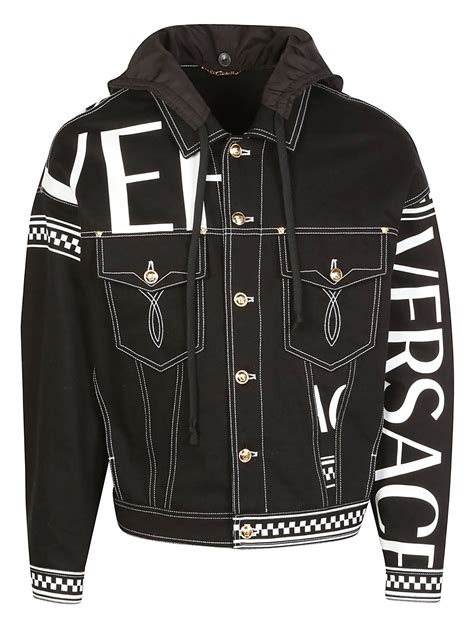 versace 1969 mens jacket|versace denim jacket men.